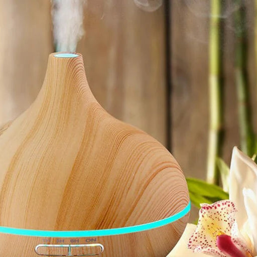 Acorn Wood Grain Aromatherapy Essential Oil Diffuser