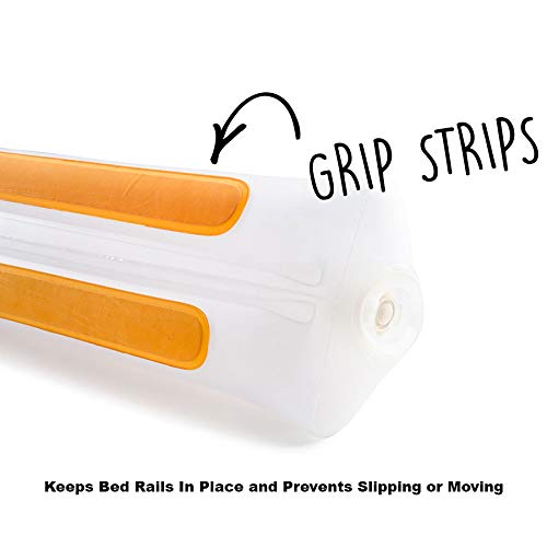 The Shrunks Inflatable Bed Rails for Toddlers - Portable Safety Side Bumpers