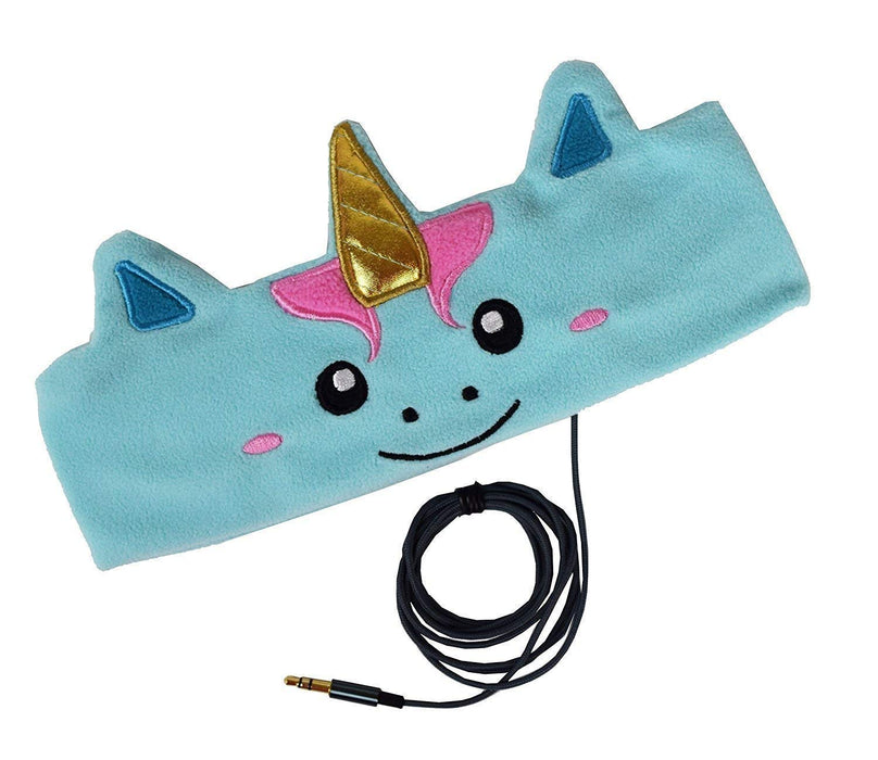 CozyPhones Kids Headphones with Ultra-Thin Speakers & Super Soft Fleece Headband -