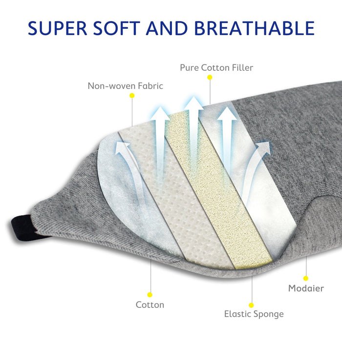Mavogel  100% Cotton Sleep Eye Mask