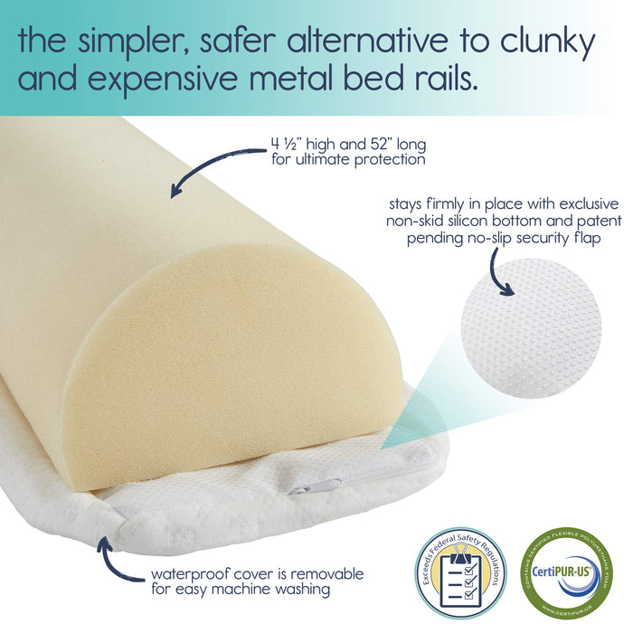 Hiccapop Toddler Bed Safety Bumper