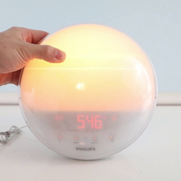 Philips Sleep And Wake Up Light Therapy Alarm Lamp