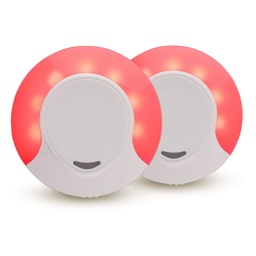 Sleep Aid Red LED Night Light Plug - 2 Pack