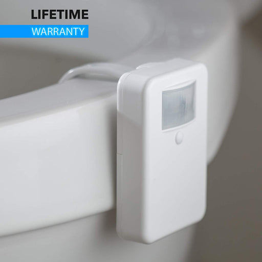 LumiLux Toilet Lights Motion Detection - Advanced 16-Color LED Toilet Bowl Light, Internal Memory, Light Detection