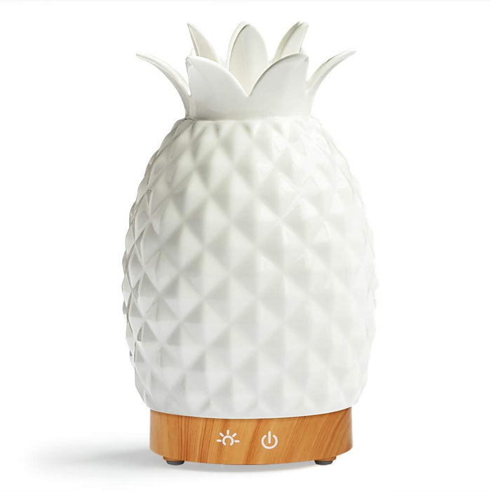 Pineapple Cool Mist Humidifier & Essentials Oil Diffuser -  7 Color LED Night Lamp