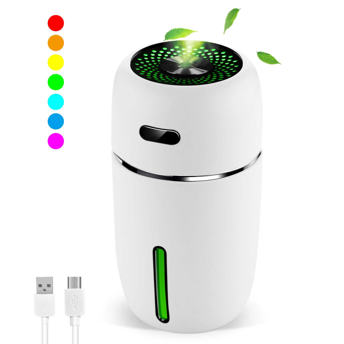 Portable Adjustable Mini Humidifier Bedroom, Home, Car Air Purifier Silent  Cool Mist Air Humidifier Aroma Fast Diffuser