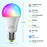 MagicLight Smart Light Bulbs 4 Pack, A19/E26 60W Equi 800LM Color Changing Light Bulb, 2700-6500K, Dimmable by App, Music Sync, Schedule, WiFi & Bluetooth LED Bulb Works with Alexa Google Home