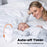 Baby Sleep Soother Sound Machine - Portable & Rechargeable with Amber Nightlight