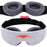 Manta Sleep Mask - 100% Blackout Eye Mask - Zero Eye Pressure